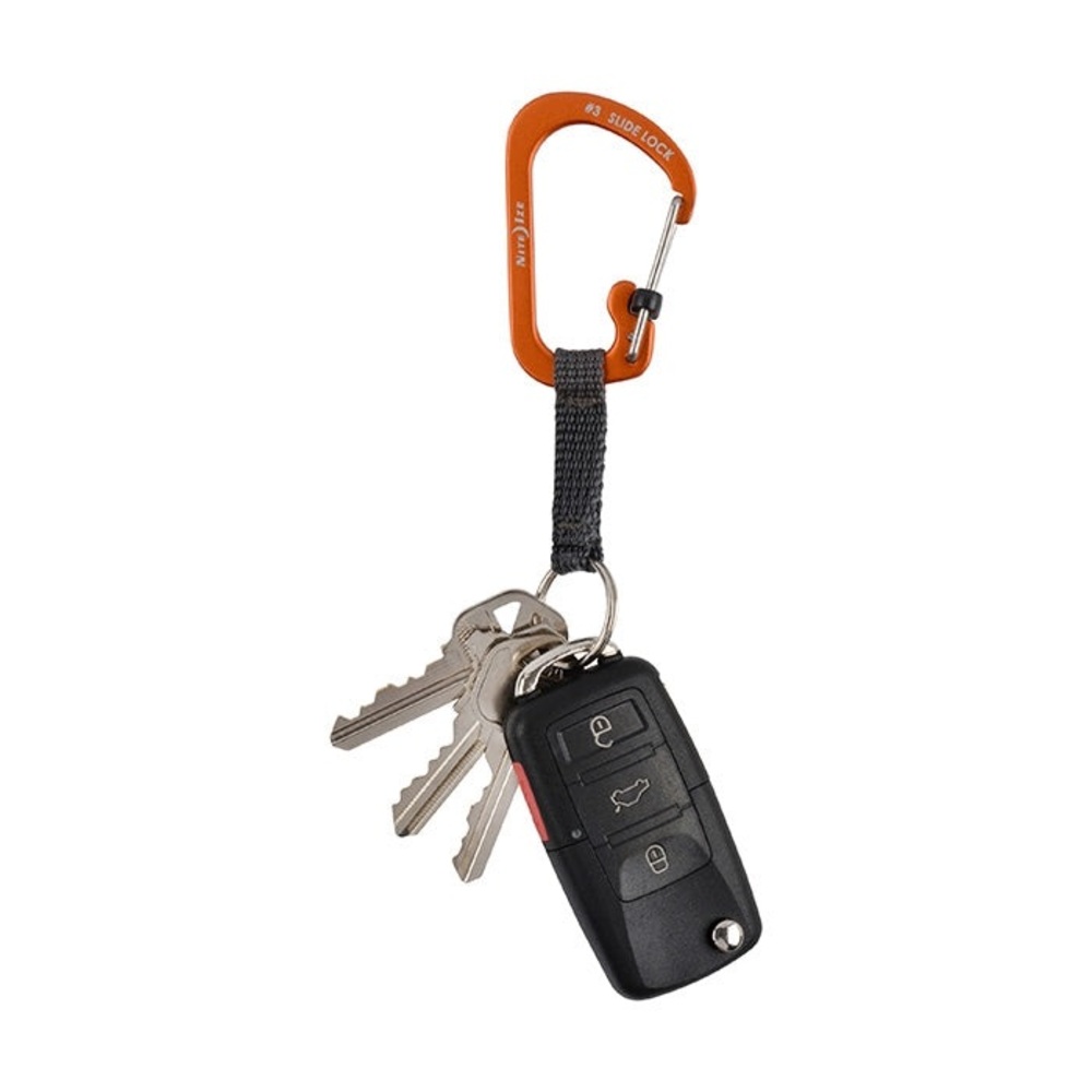 NiteIze SlideLock Key Ring Aluminum